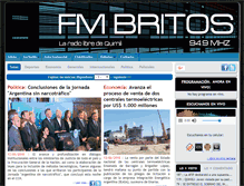 Tablet Screenshot of fmbritos.com